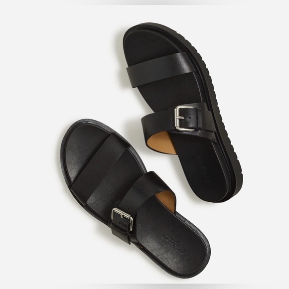 Madewell The Dee Double Strap Slide Sandal Women’s Size 9.5 - Picture 1 of 6